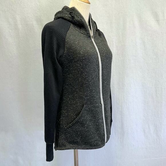 Wooly Bully Wear Colorado black fleece zip up hooded jacket size medium - Picture 8 of 16